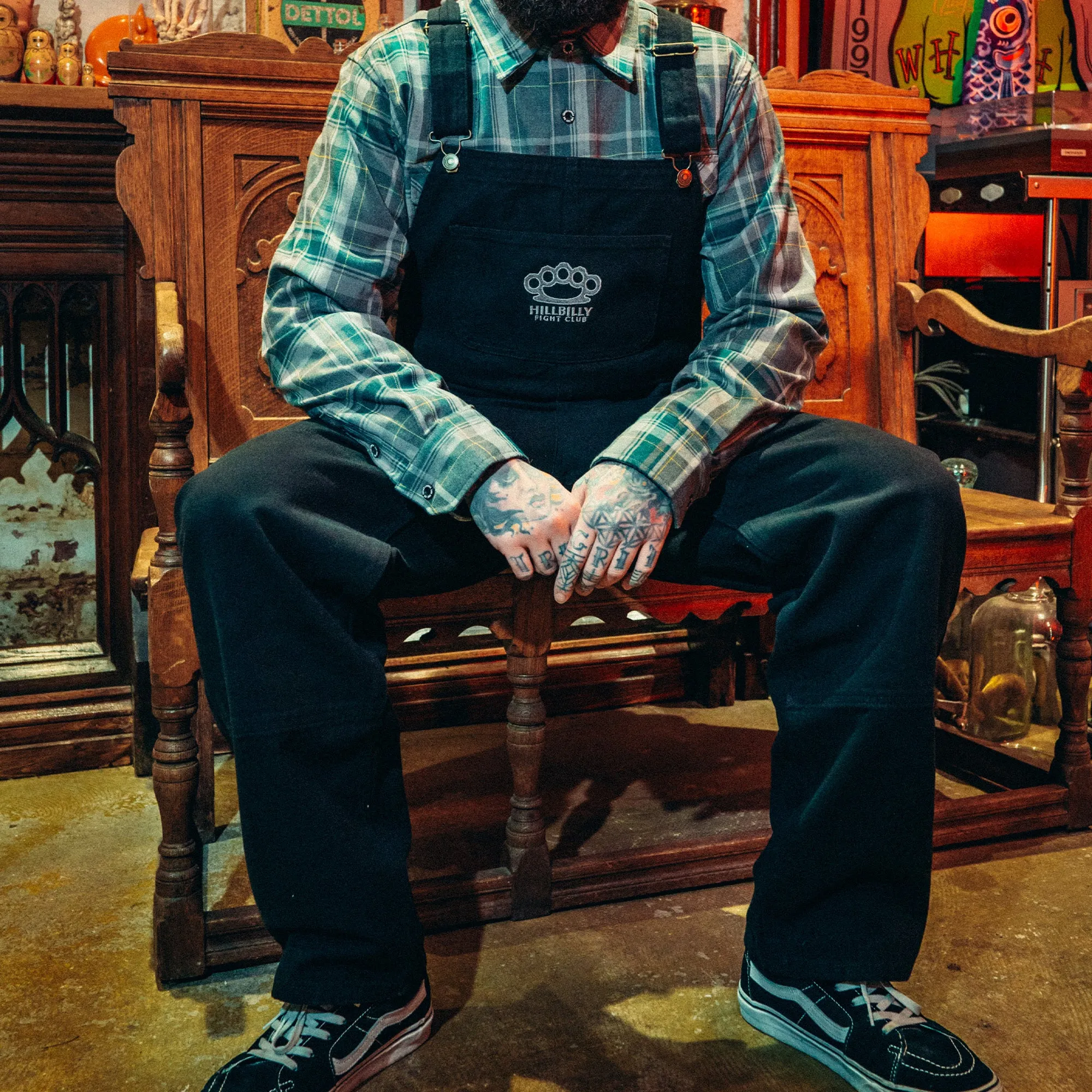 Hillbilly Canvas Overalls