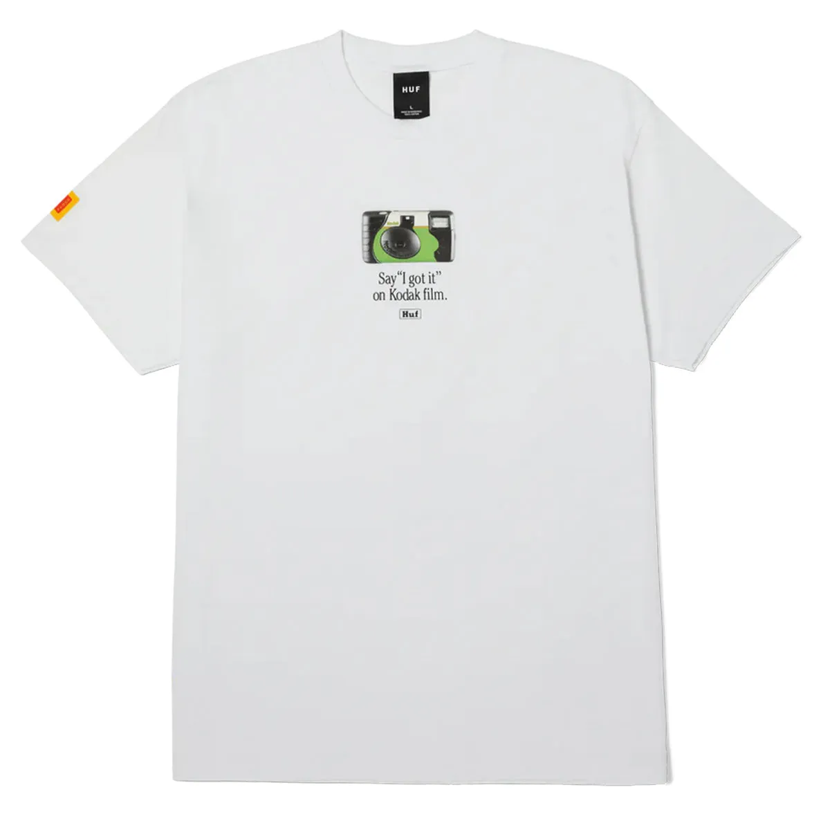 Huf - Kodak Power Flash Tee White