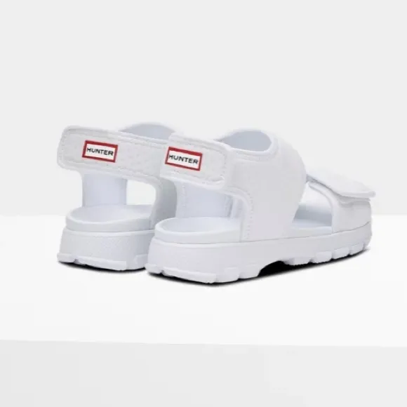 Hunter Outdoor Walking Sandal in white size UK 2