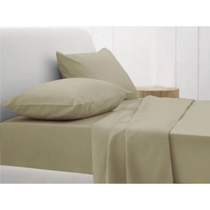 ITALIAN COMFORT - IMPERIAL FLAT SHEET- BEIGE