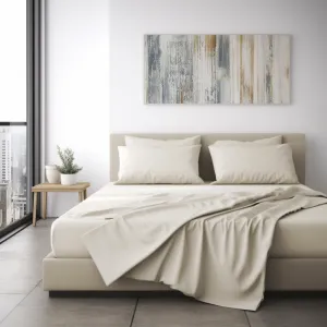ITALIAN COMFORT - IMPERIAL FLAT SHEET-OFF WHITE