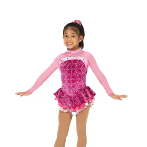 Jerry's 699 Tickled Pink Figure Skating Dress - Youth