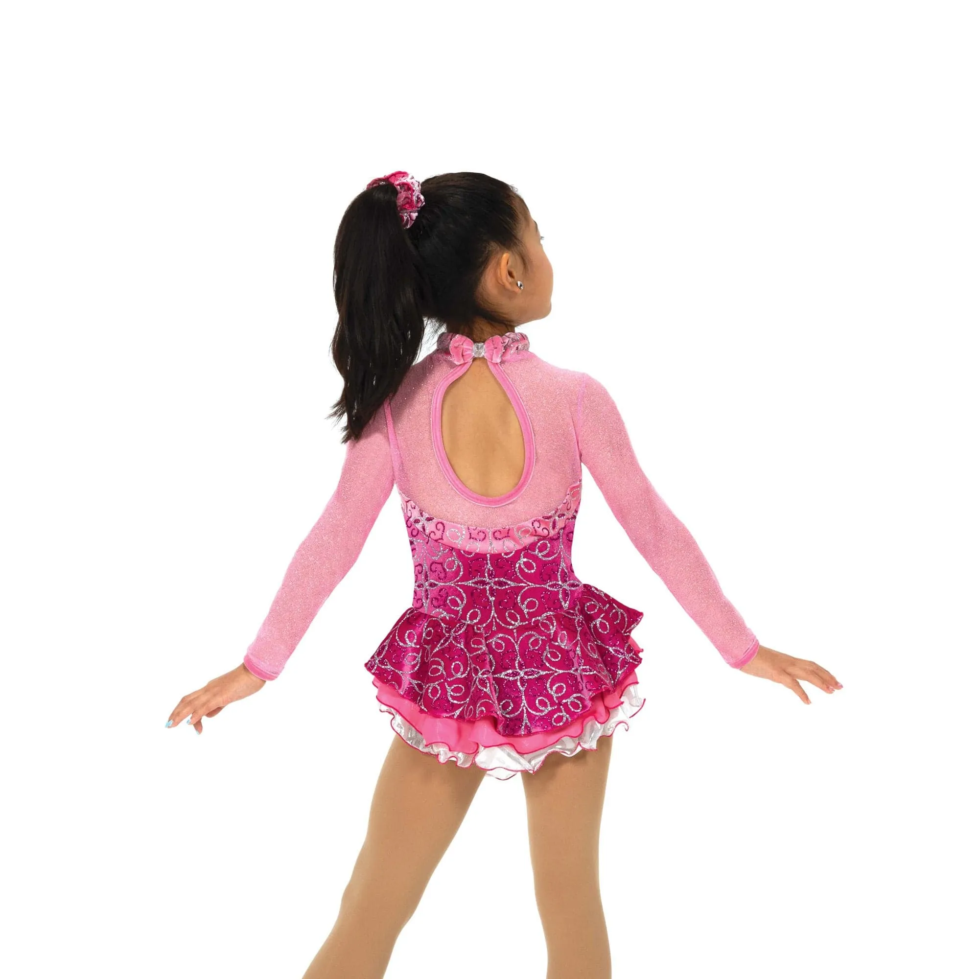 Jerry's 699 Tickled Pink Figure Skating Dress - Youth
