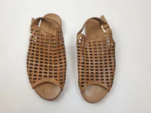 Jo Mercer brown leather sandals size 38