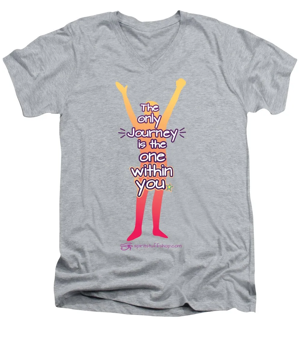 Journey - Men's V-Neck T-Shirt