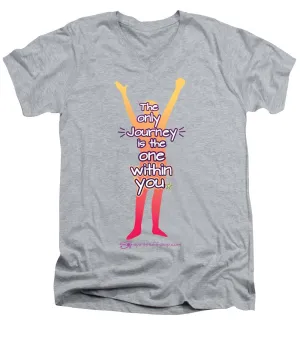 Journey - Men's V-Neck T-Shirt