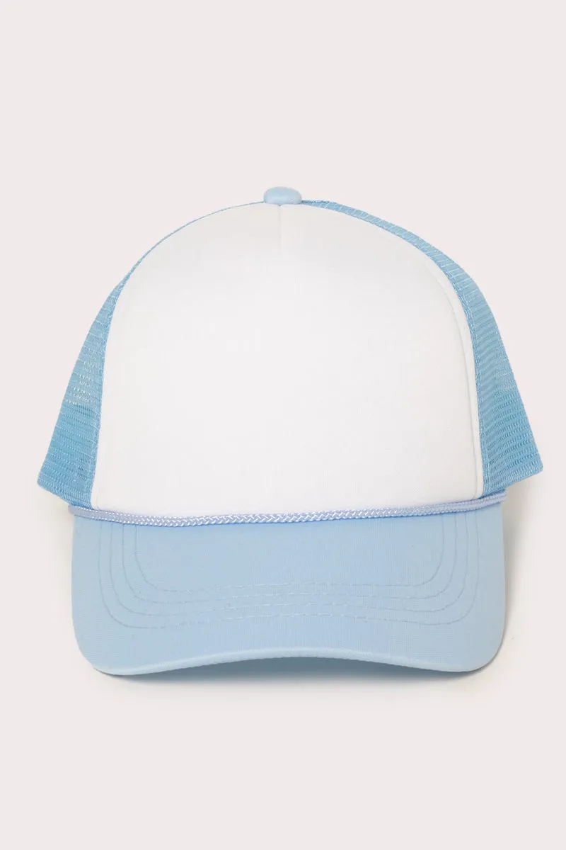 JRFWH212 - 2 Tone Kids Trucker Hat