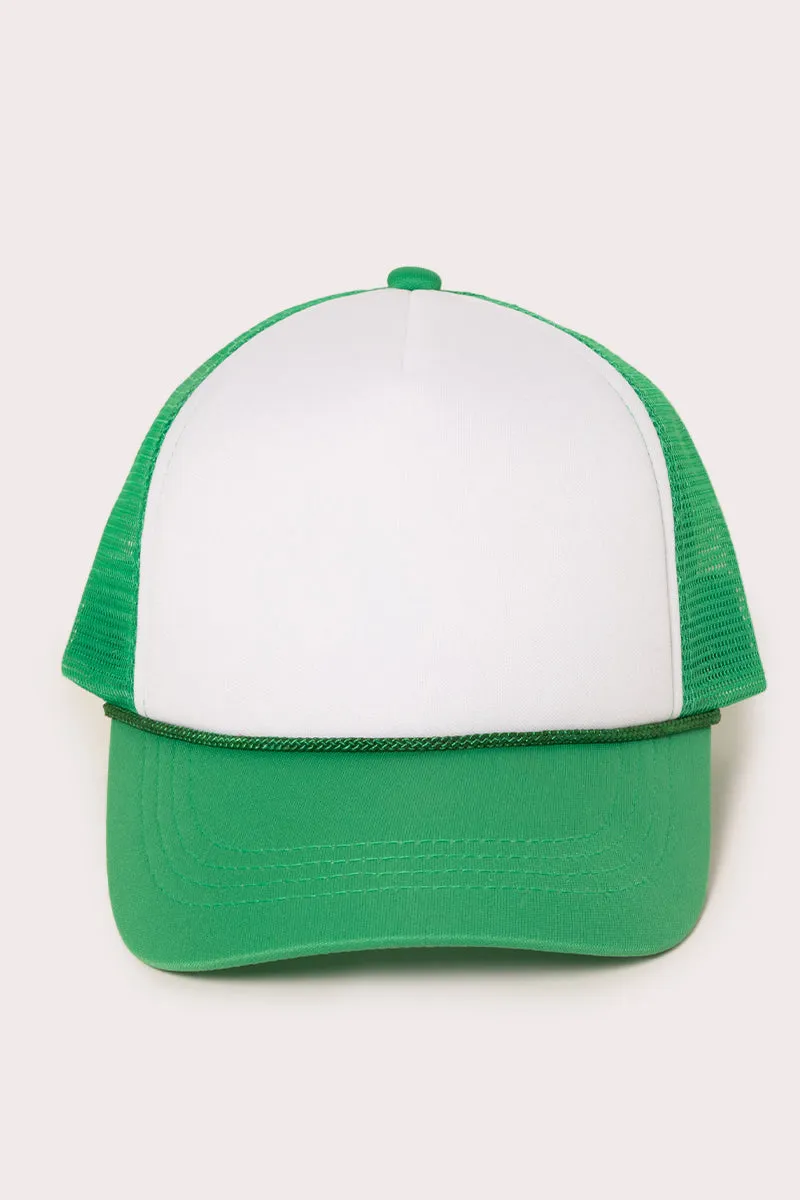JRFWH212 - 2 Tone Kids Trucker Hat