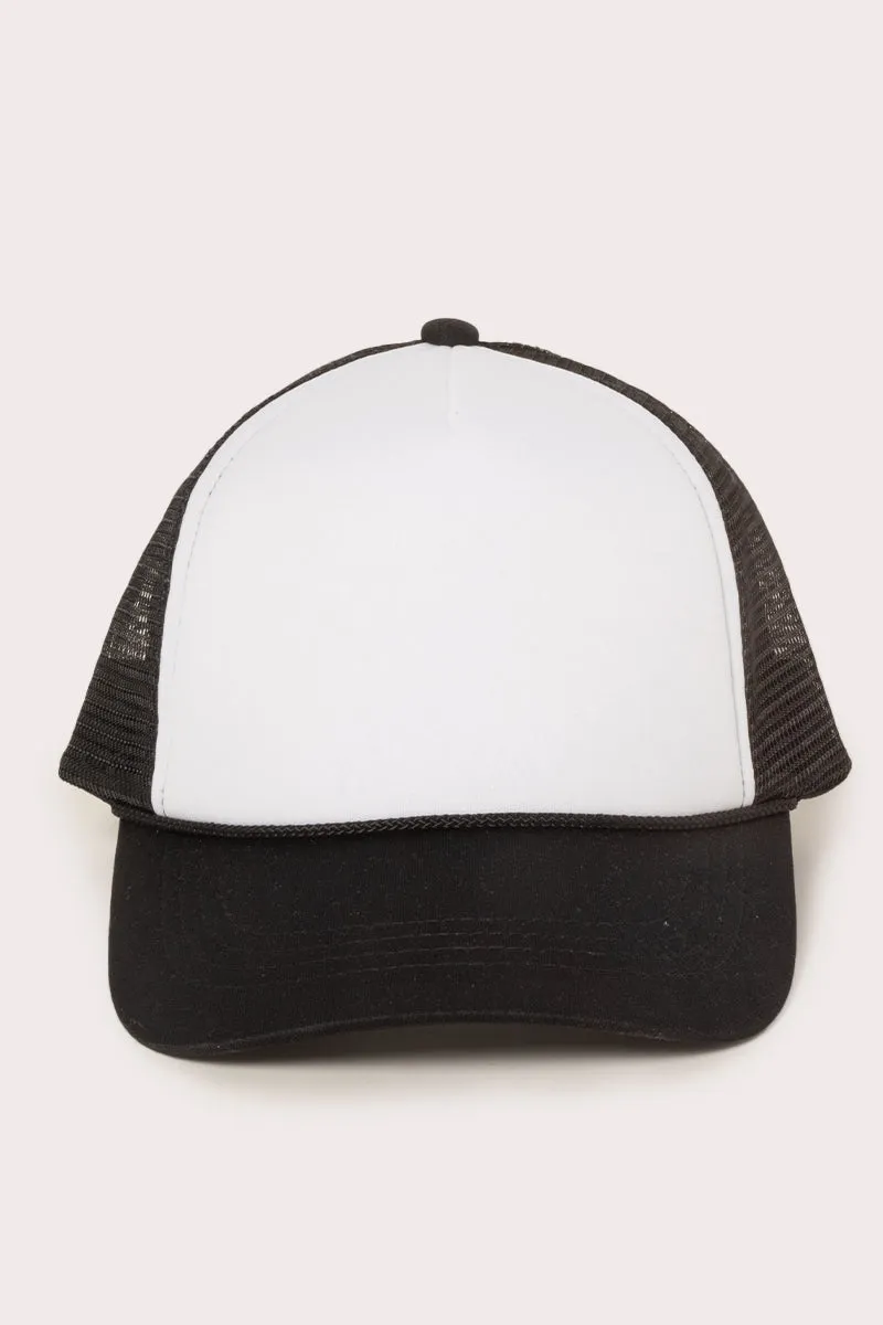 JRFWH212 - 2 Tone Kids Trucker Hat