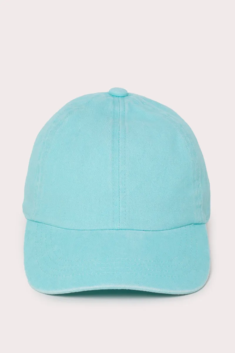 JRFWH670 - Washed Twill Kids Baseball Cap