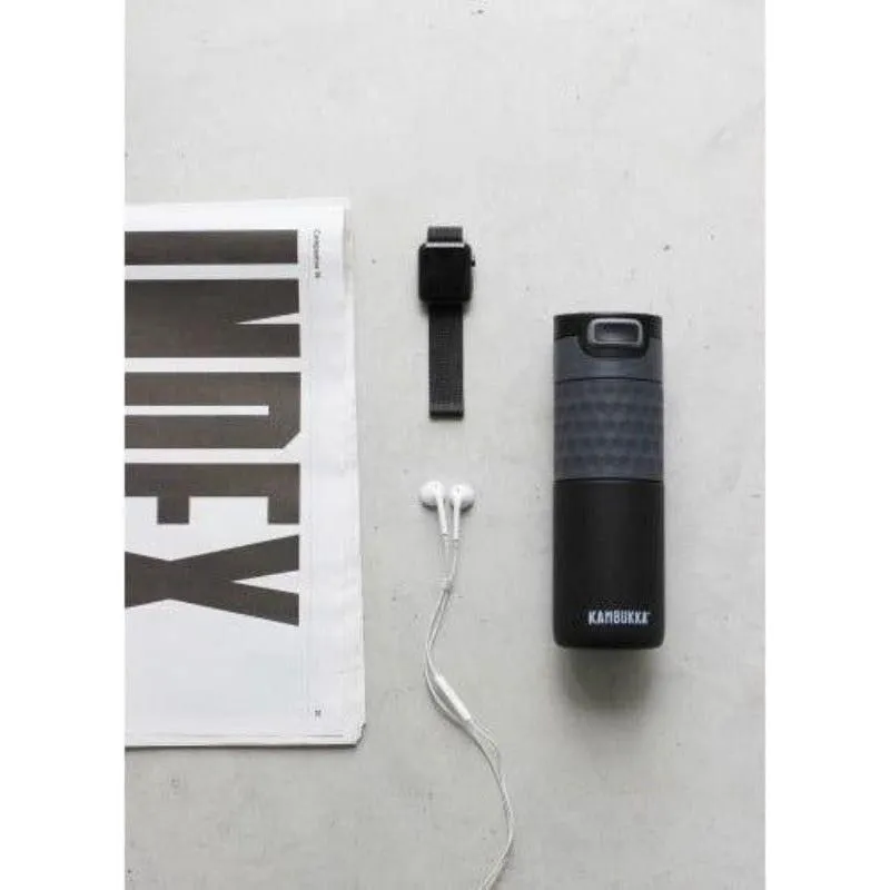 Kambukka Etna Vacuum Flask - 500ml - Black Steel