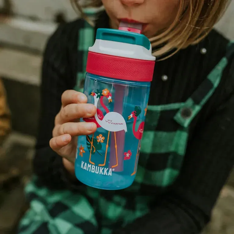 Kambukka Lagoon Water Bottle - 400ml - Flamingo