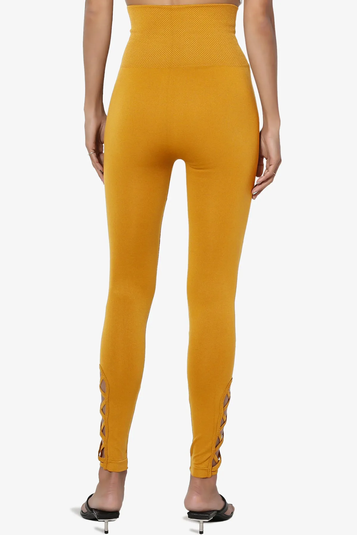 Kodi Tummy Control Lattice Long Leggings