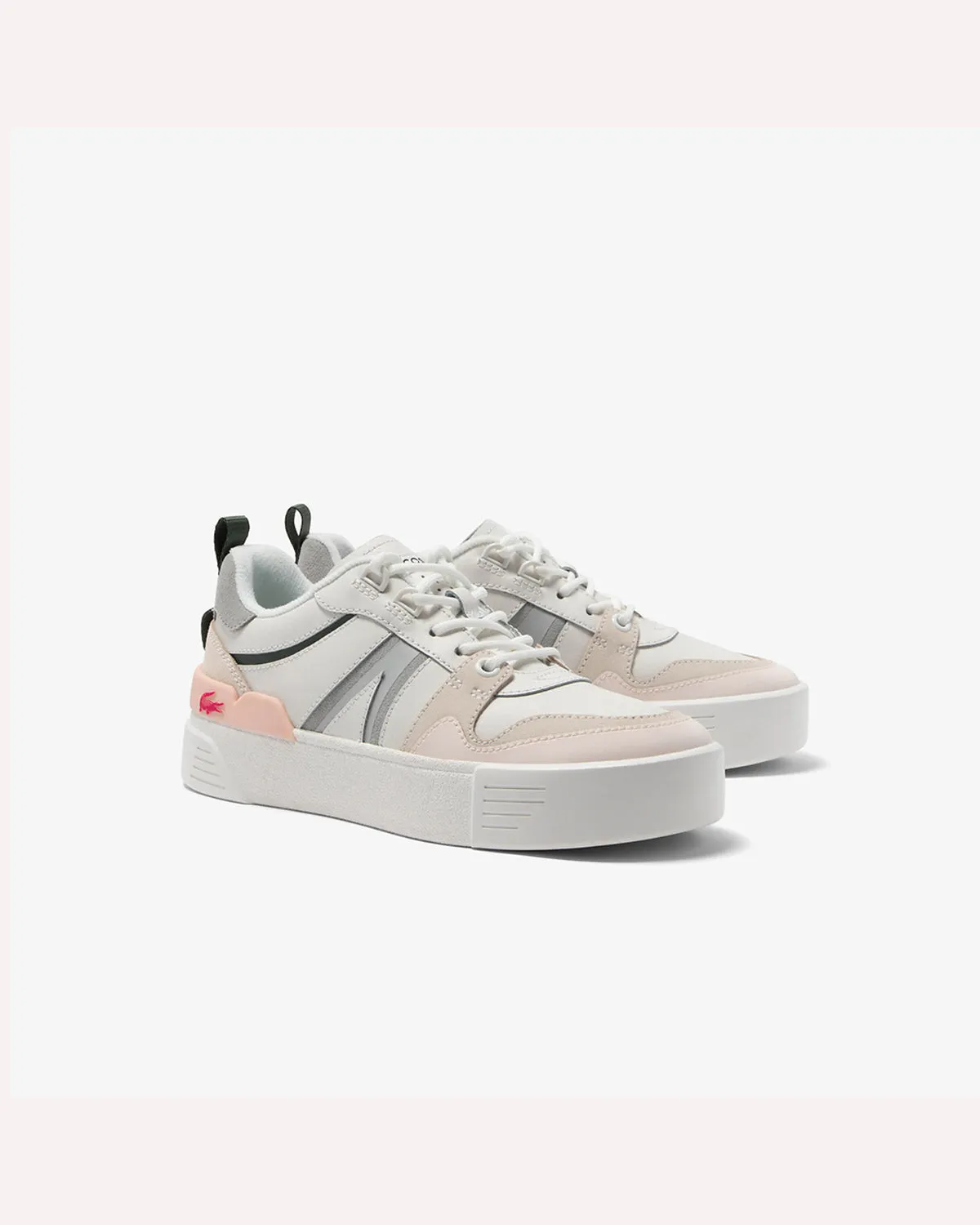 Lacoste L002 223 Sneaker - White/Light Grey