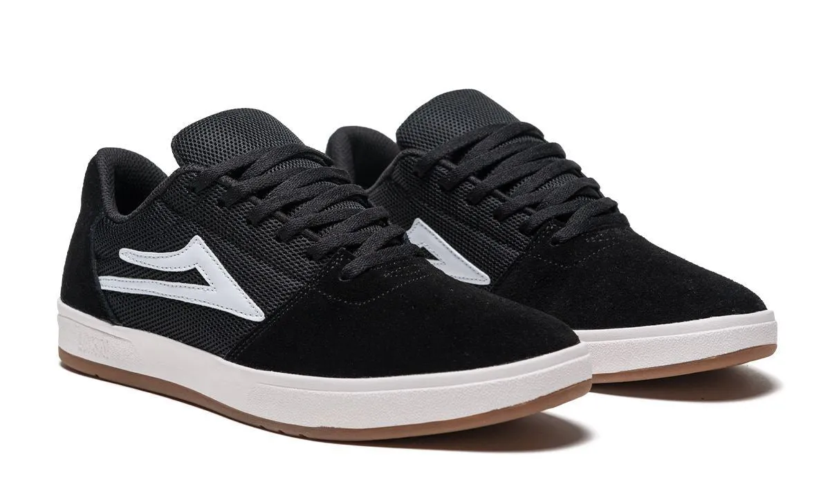 Lakai Brighton Black Suede Skate Shoes
