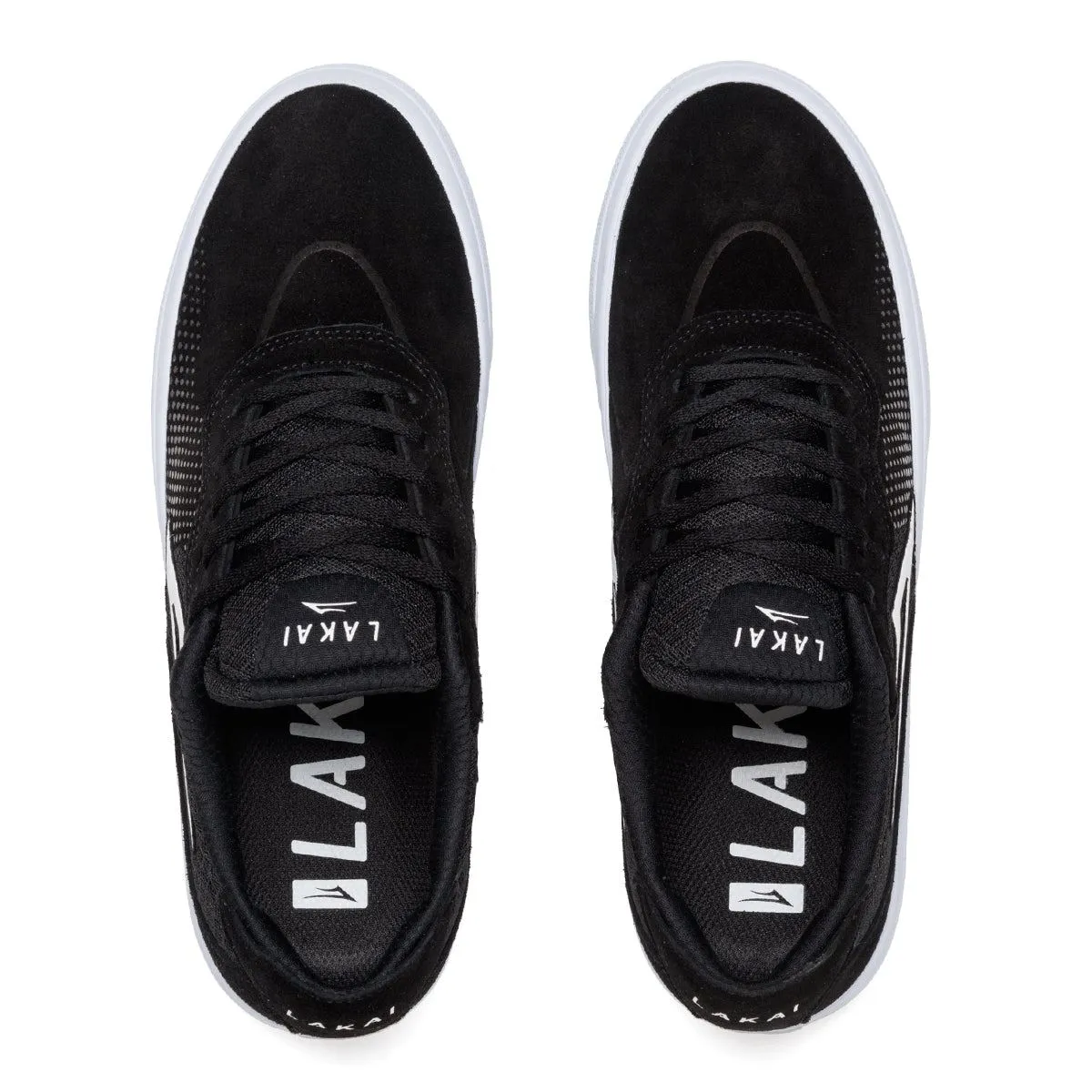 Lakai Essex Skate Shoes - Black/White