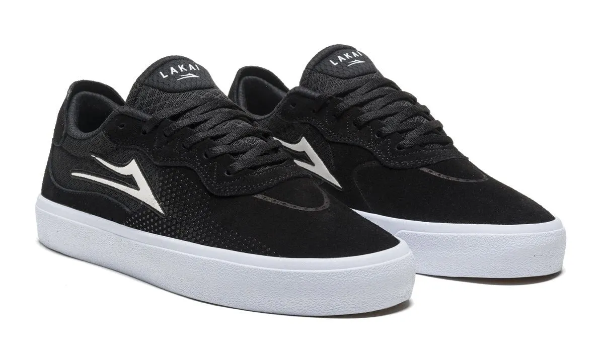Lakai Essex Skate Shoes - Black/White
