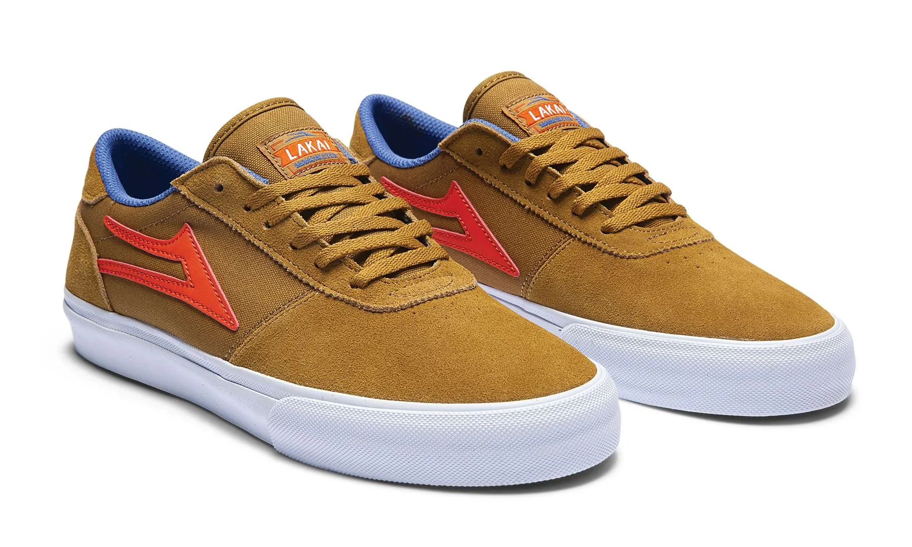 Lakai Manchester Skate Shoes - Walnut