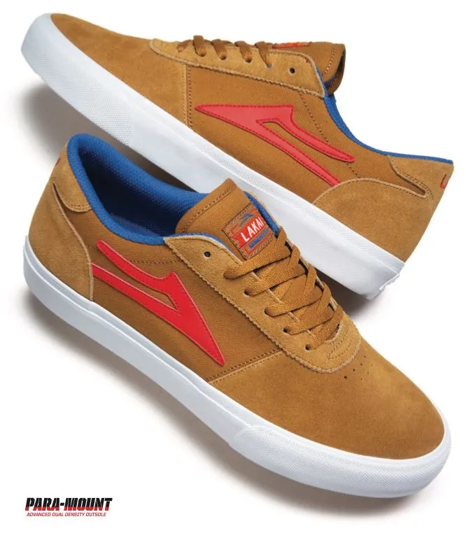 Lakai Manchester Skate Shoes - Walnut