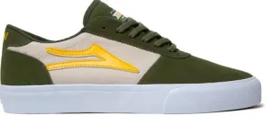 LAKAI SKATE SHOES: MANCHESTER Chive Suede. Sizes 7,8,9,10,12