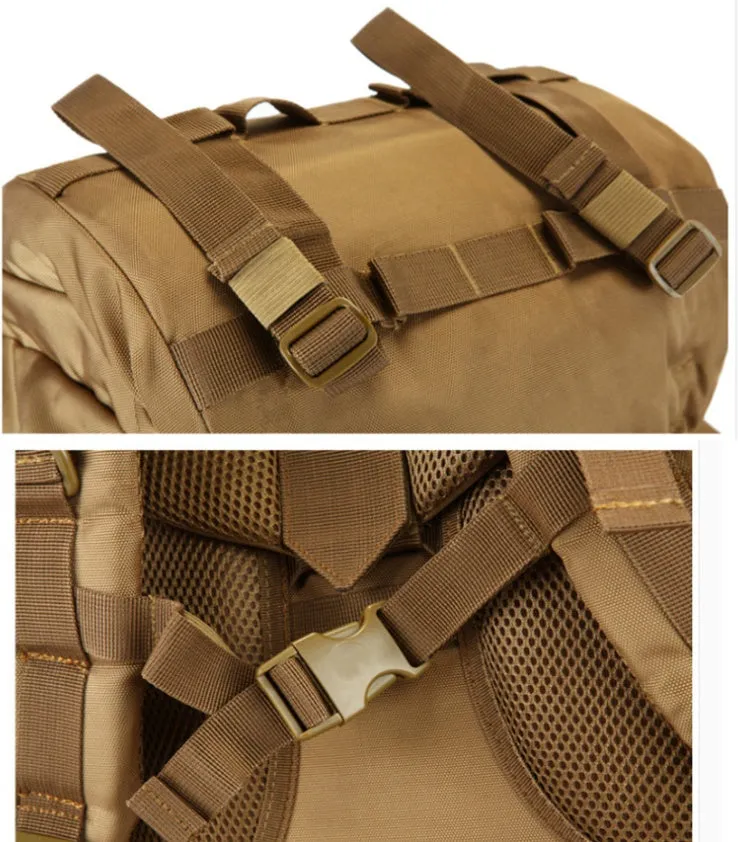 Large capacity backpack