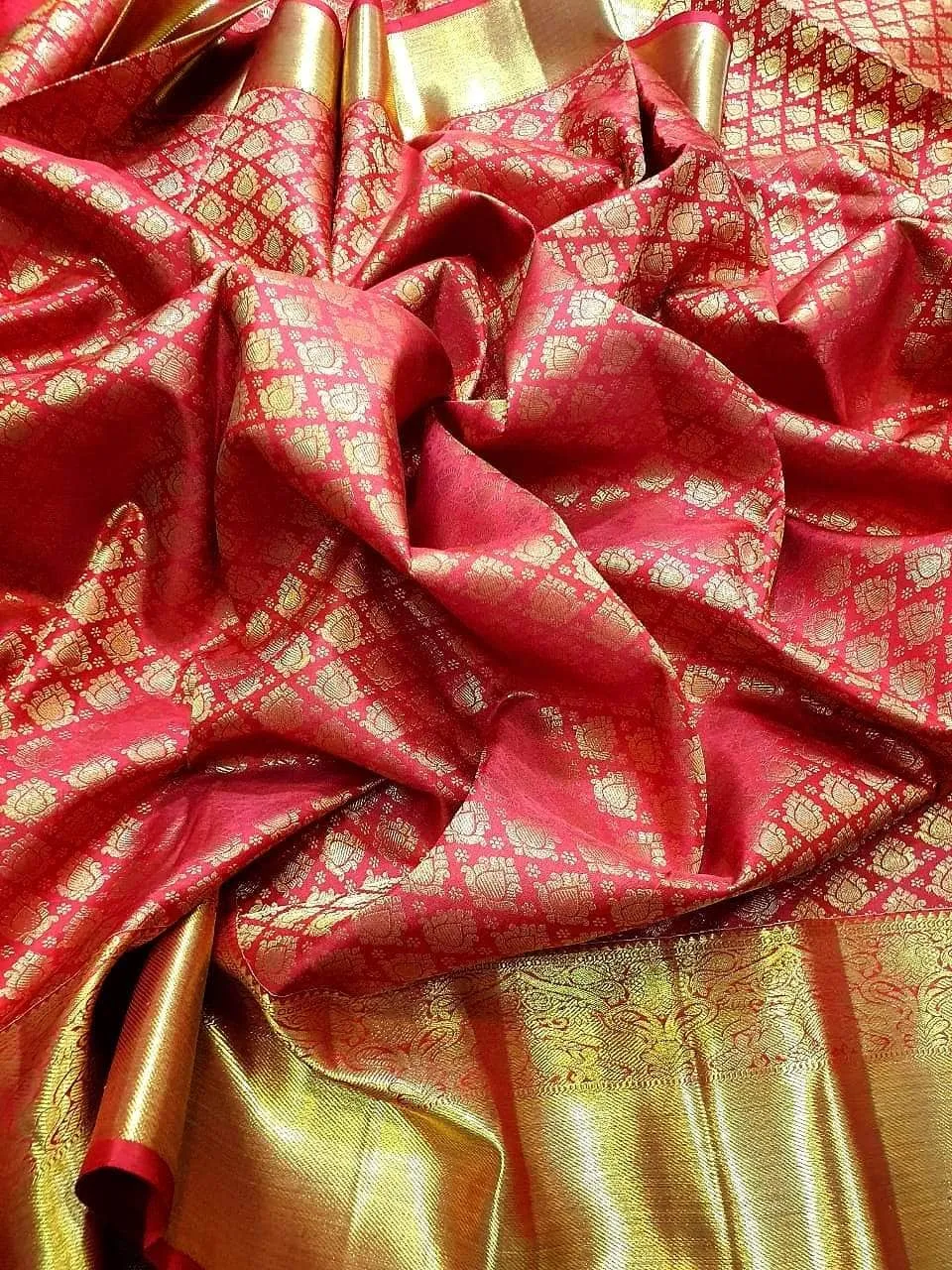 Latest Designer Pure Kanjivaram Silk Saree