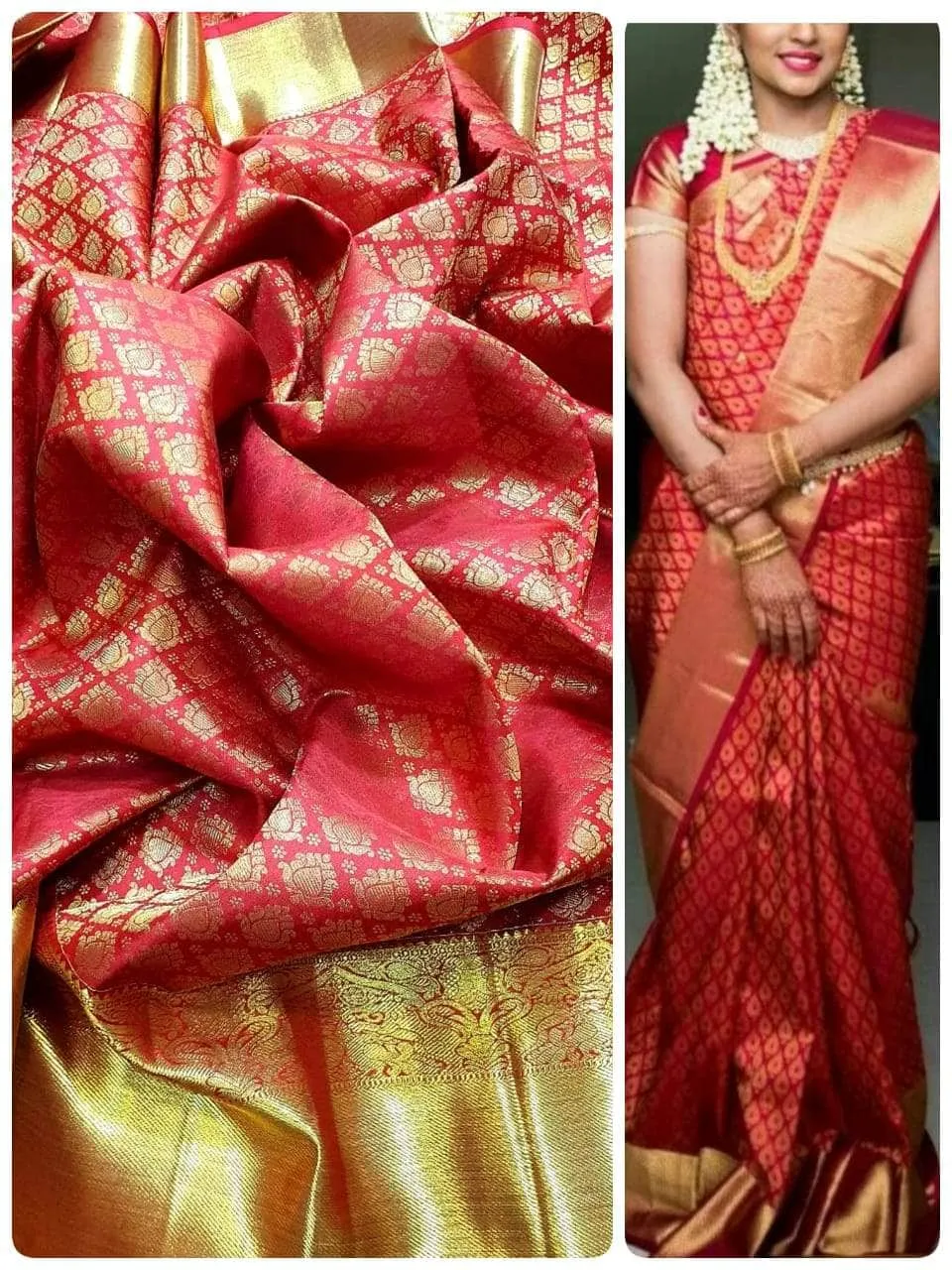 Latest Designer Pure Kanjivaram Silk Saree