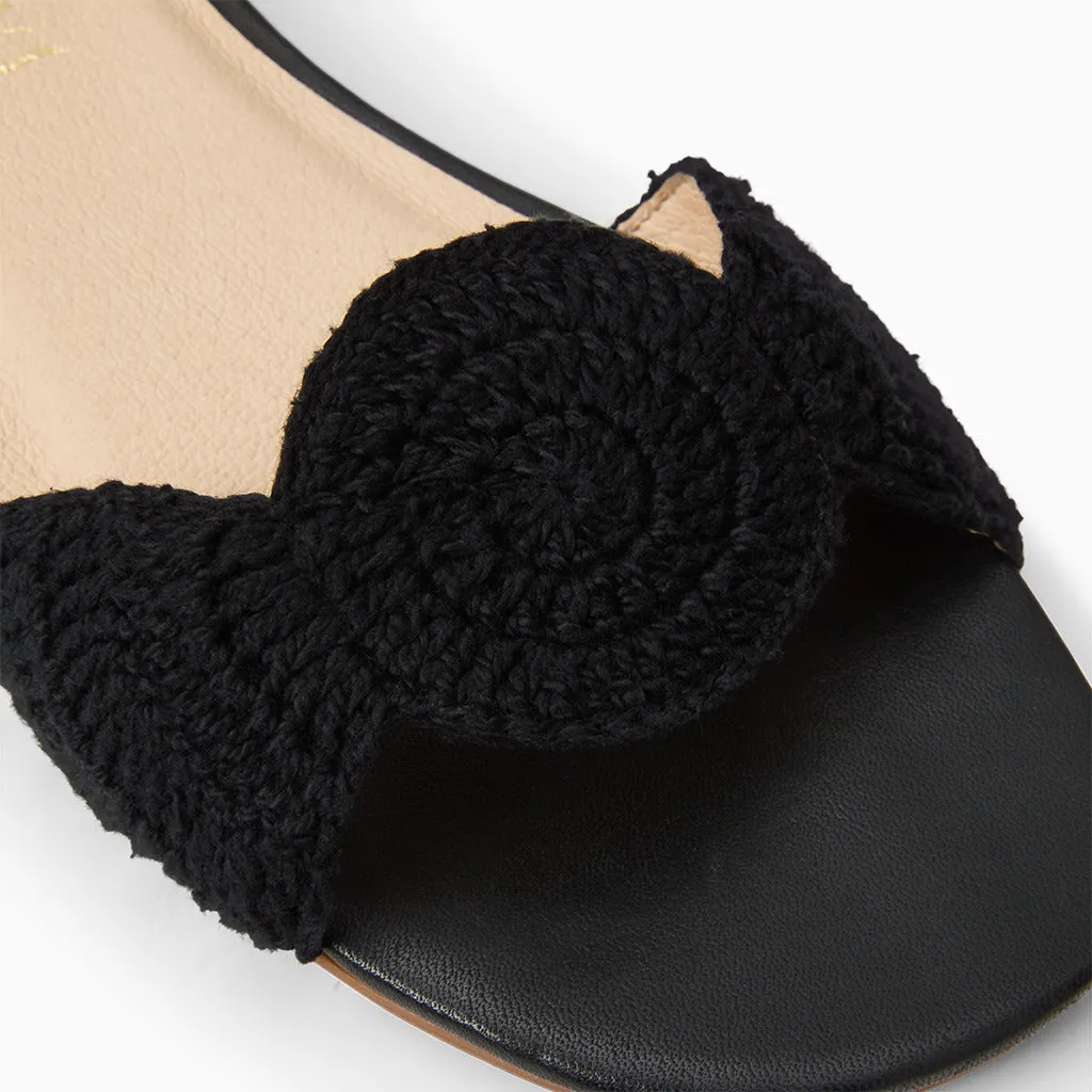 Laurin Crochet Ankle Strap Sandal