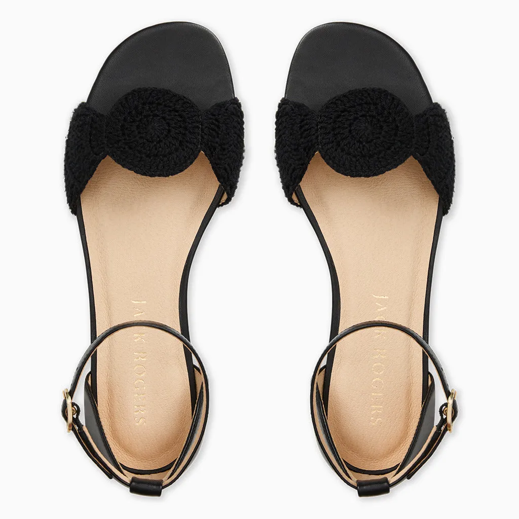 Laurin Crochet Ankle Strap Sandal