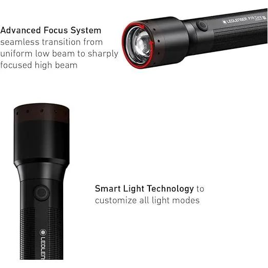 Ledlenser P7   P3 Free Torch Black