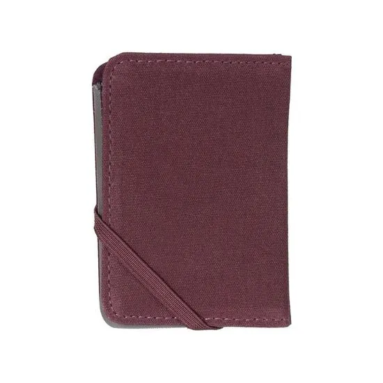 Lifeventure Rfid Card Wallet Aubergine