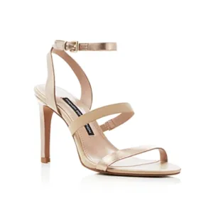 Lilly Metallic Strappy High Heel Sandals