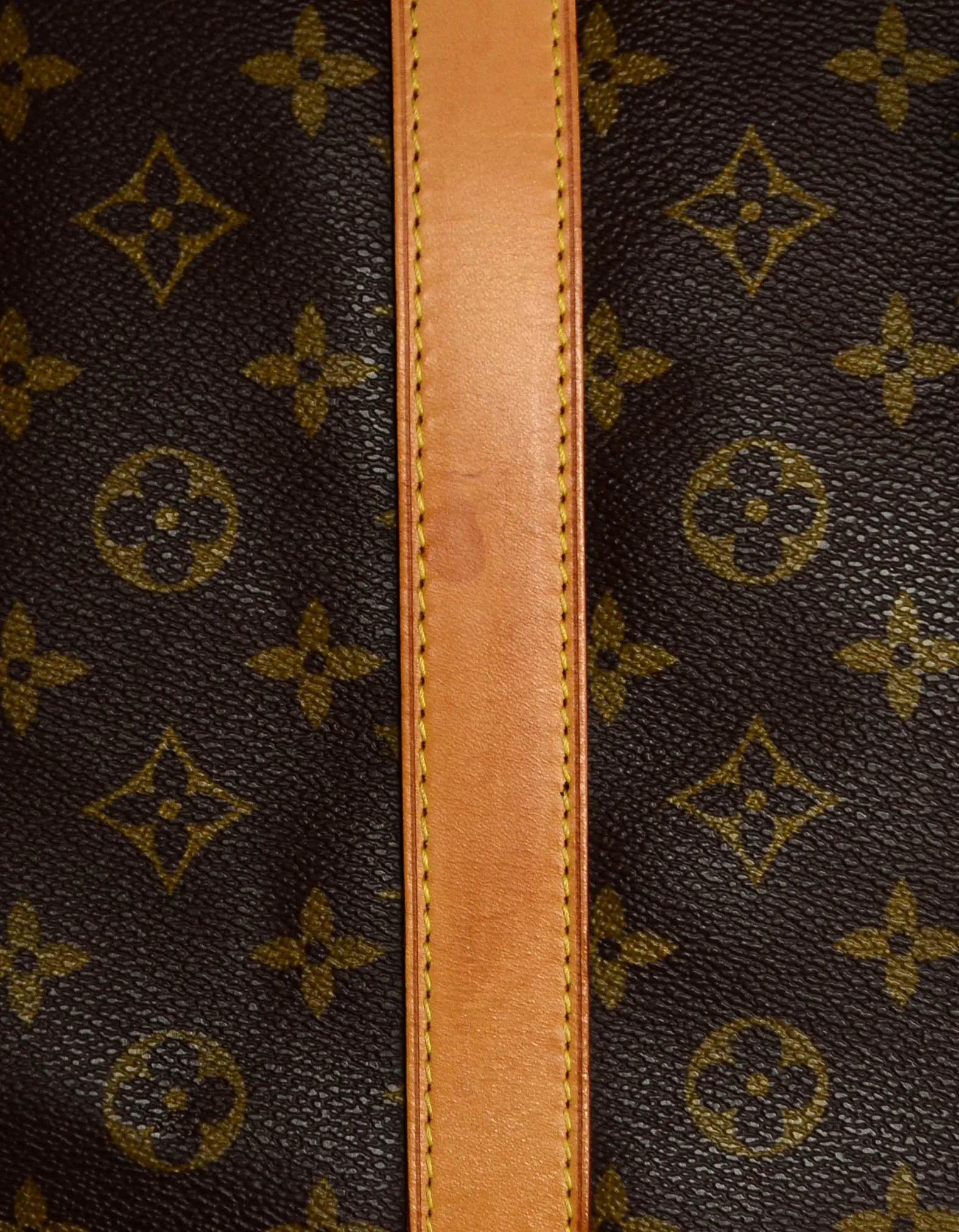 Louis Vuitton Monogram Keepall Bandouliere 60 Duffle Bag