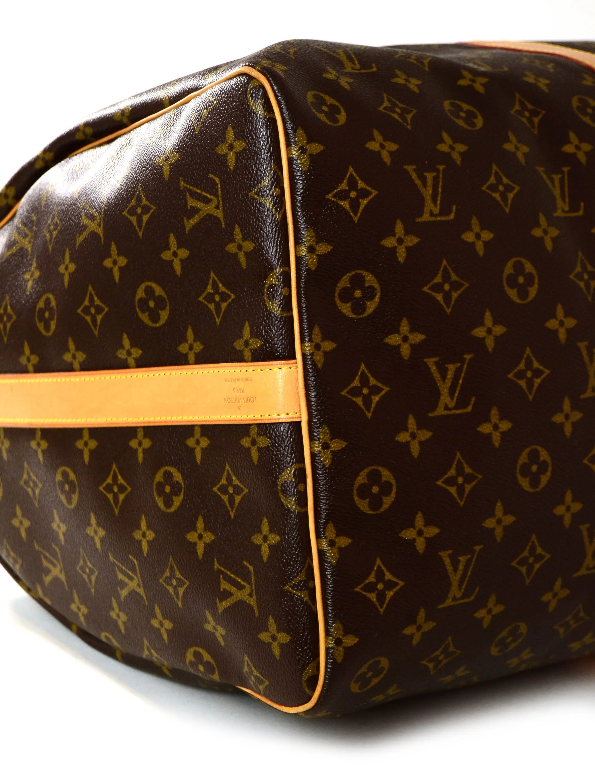 Louis Vuitton Monogram Keepall Bandouliere 60 Duffle Bag
