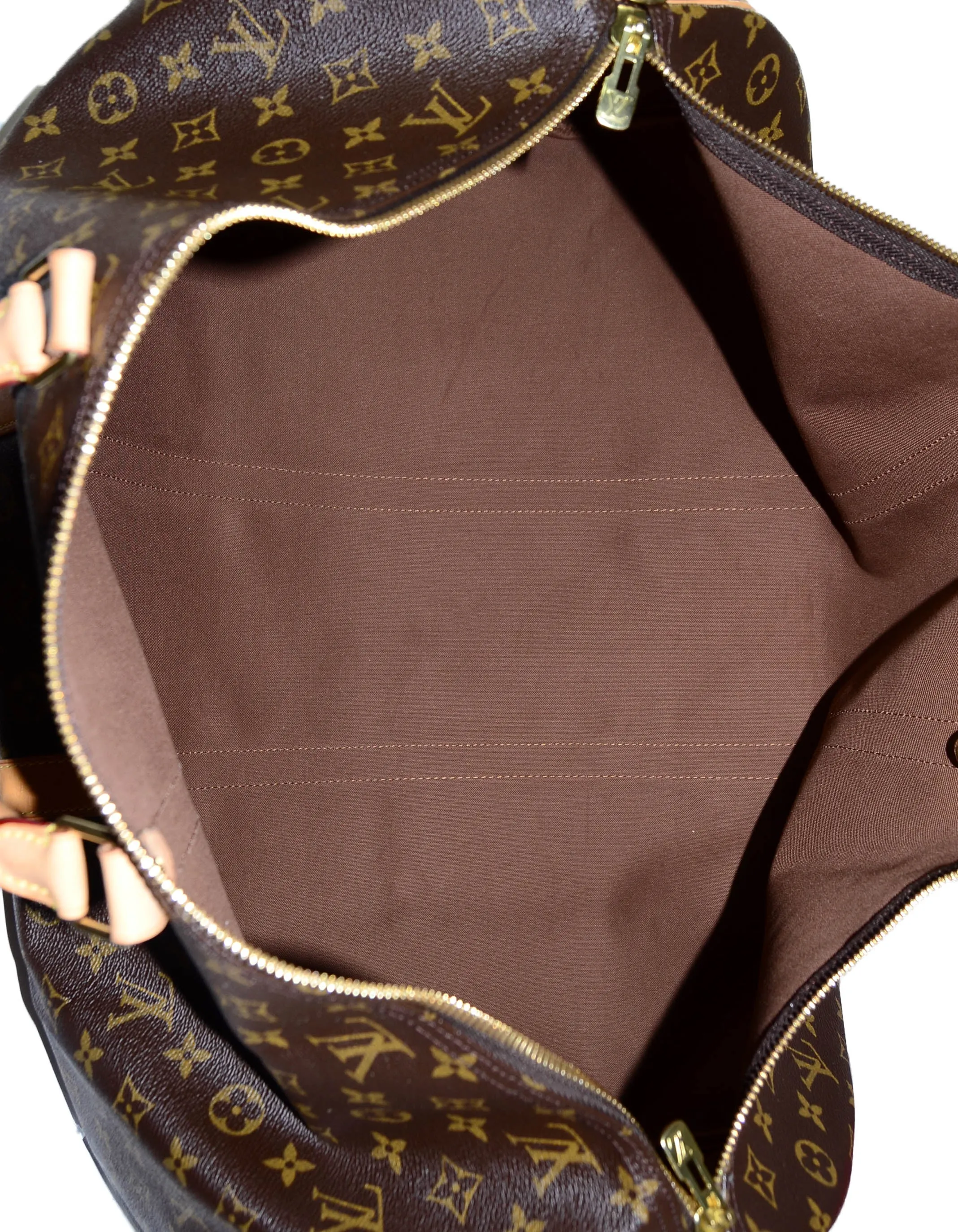 Louis Vuitton Monogram Keepall Bandouliere 60 Duffle Bag