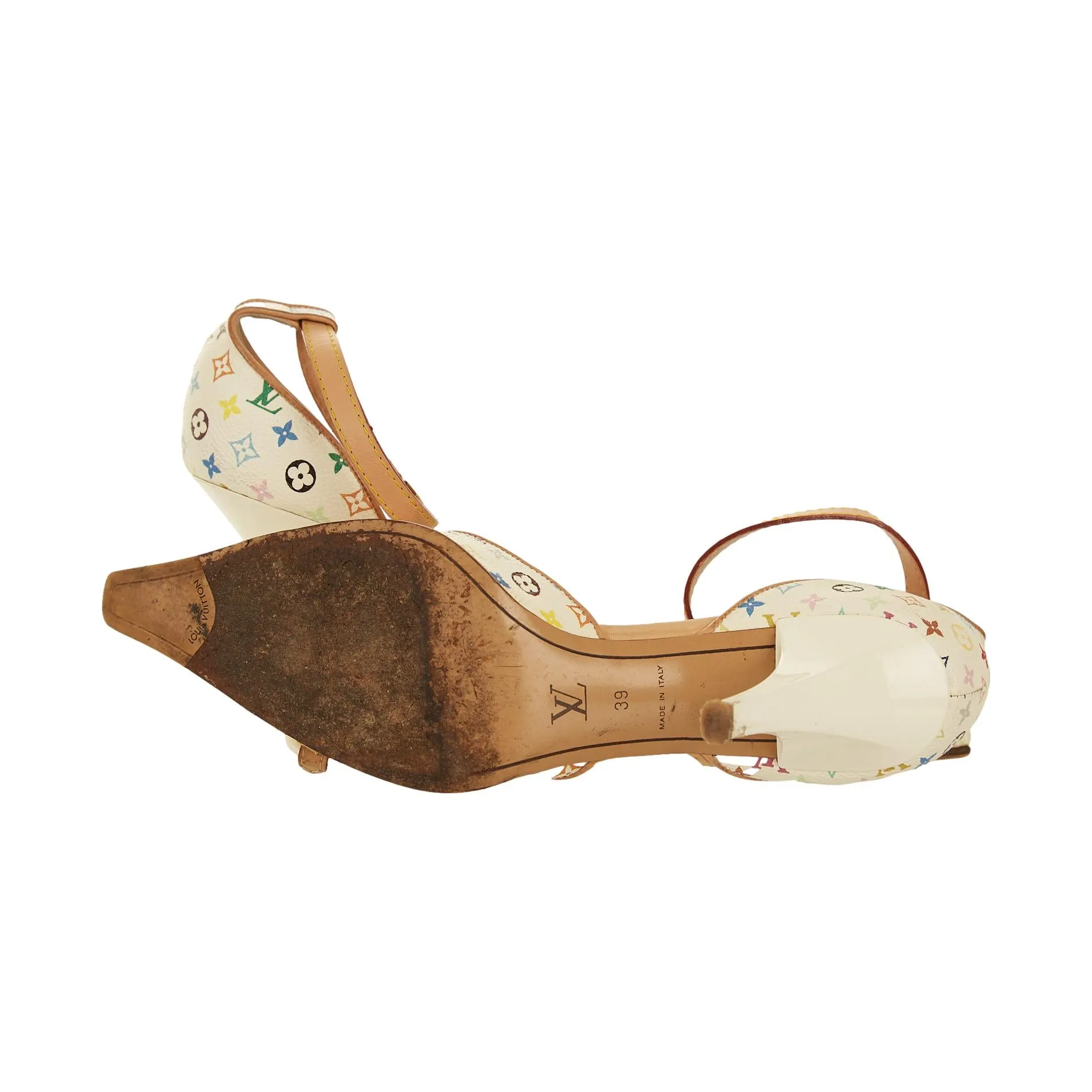 Louis Vuitton Multicolor Flower Heels