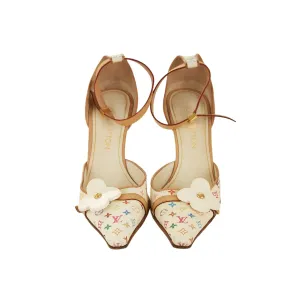Louis Vuitton Multicolor Flower Heels