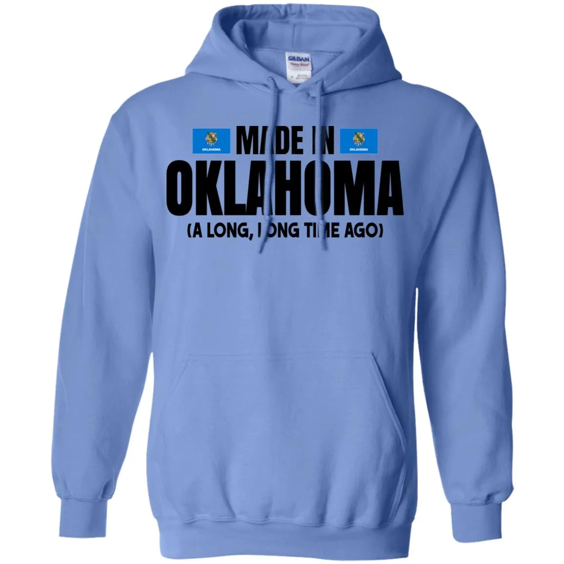 Made In Oklahoma A Long Long Time Ago T- Shirt