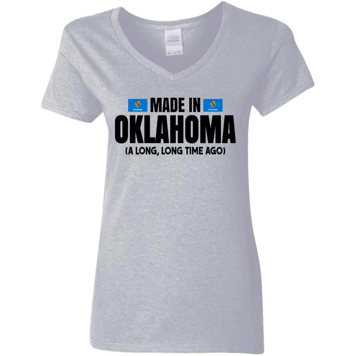 Made In Oklahoma A Long Long Time Ago T- Shirt