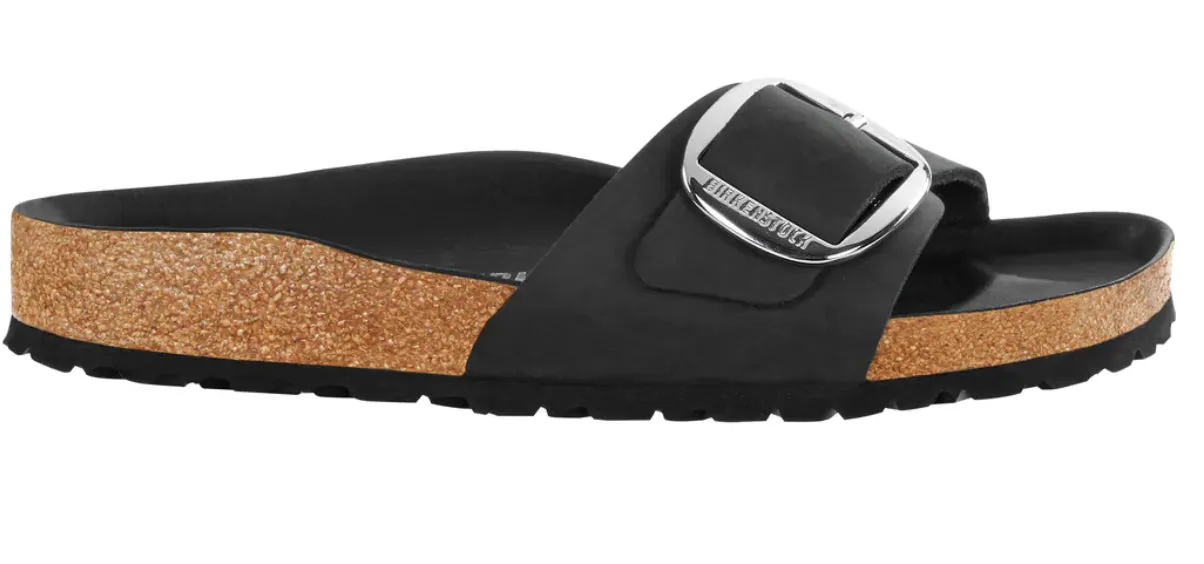 Madrid big buckle oiled leather-regular