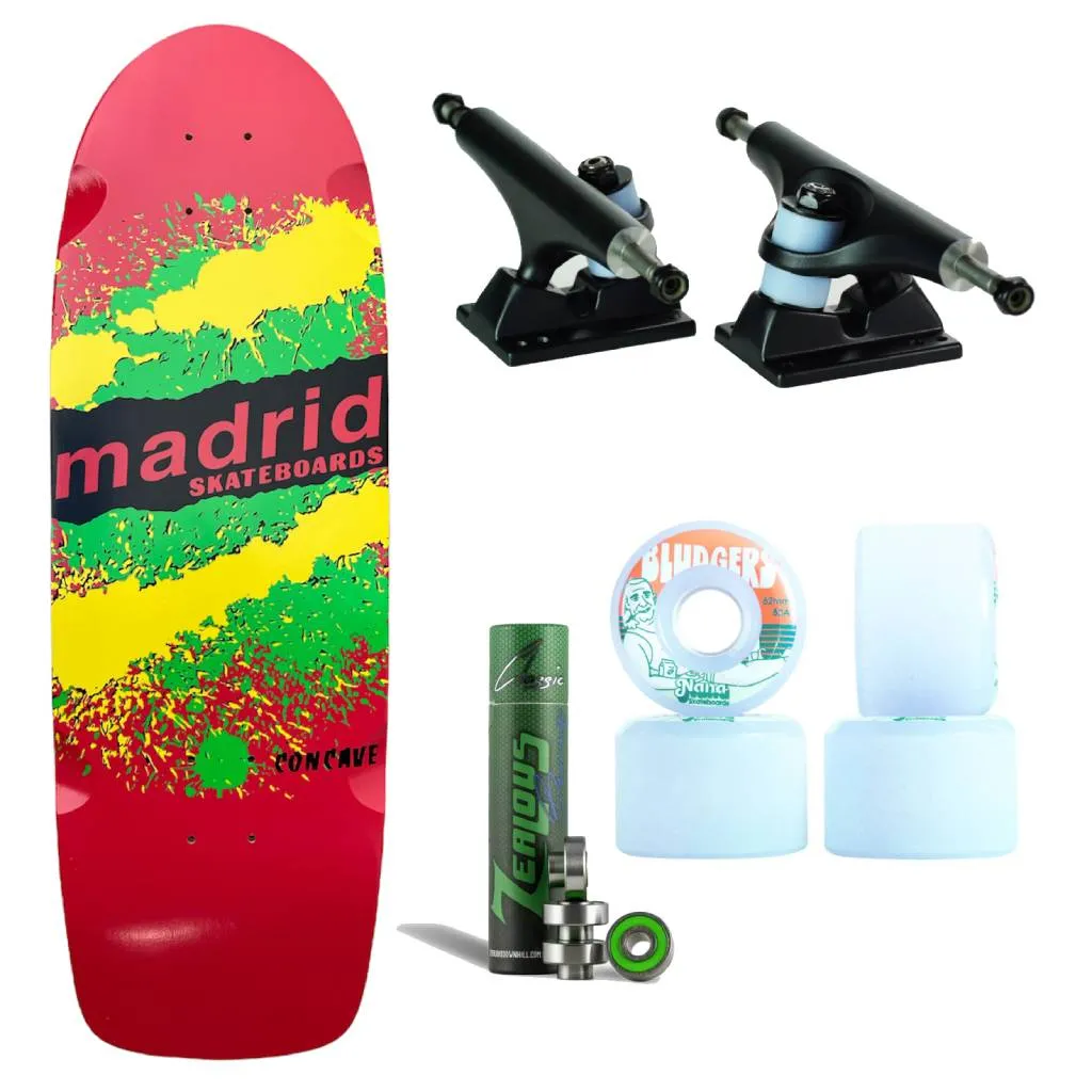 Madrid Deck Retro Explosion Red complete