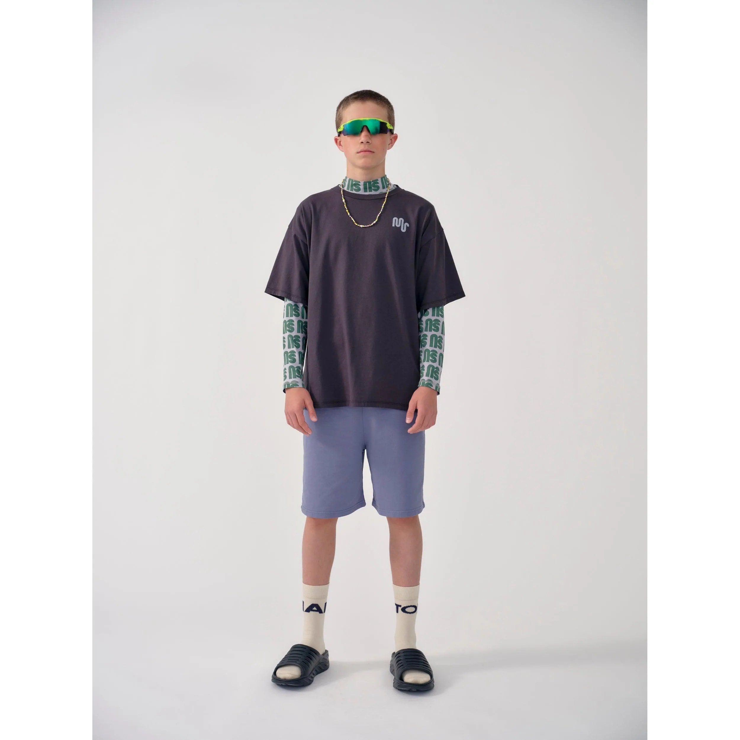 Main Story - Night Shadow fleece skate shorts