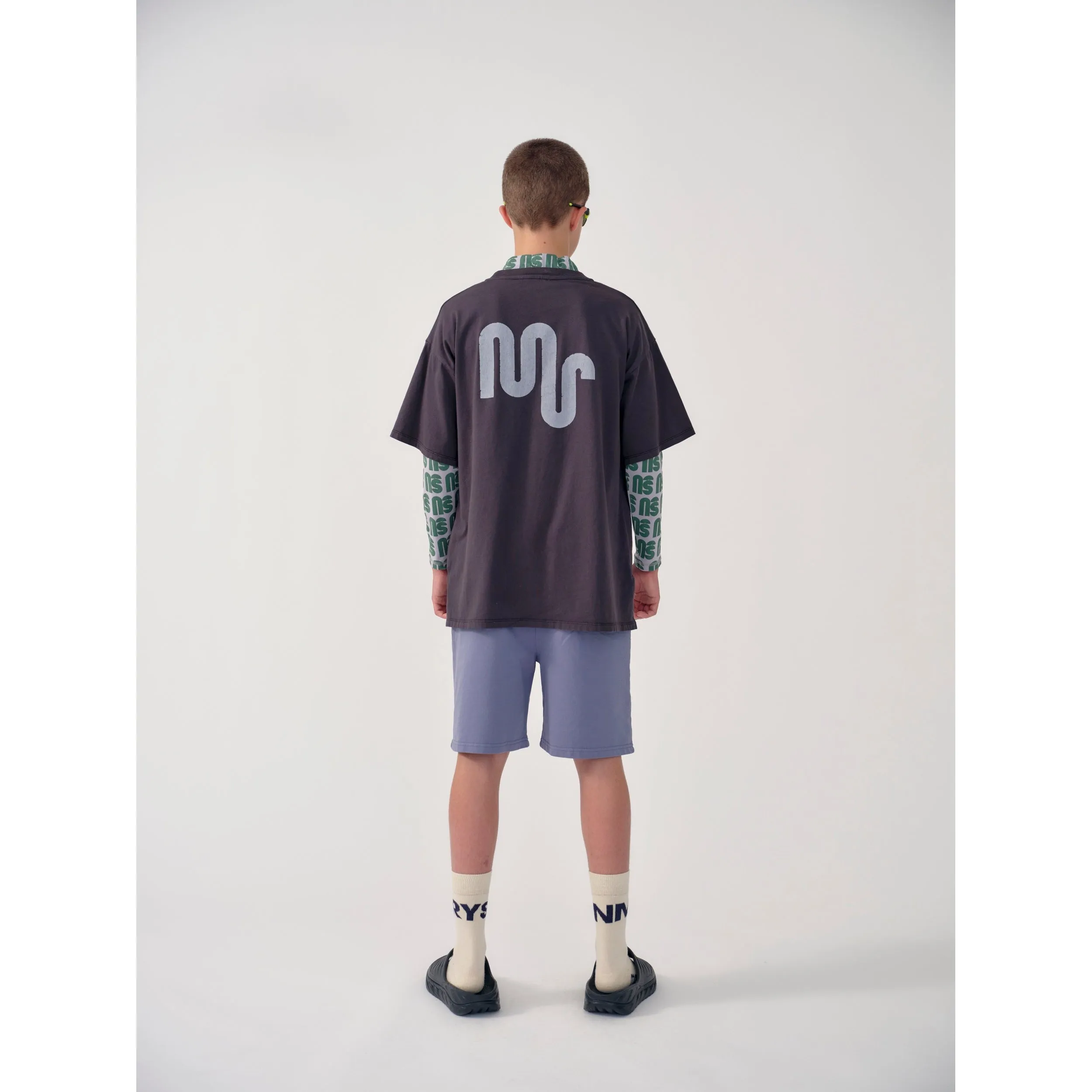 Main Story - Night Shadow fleece skate shorts