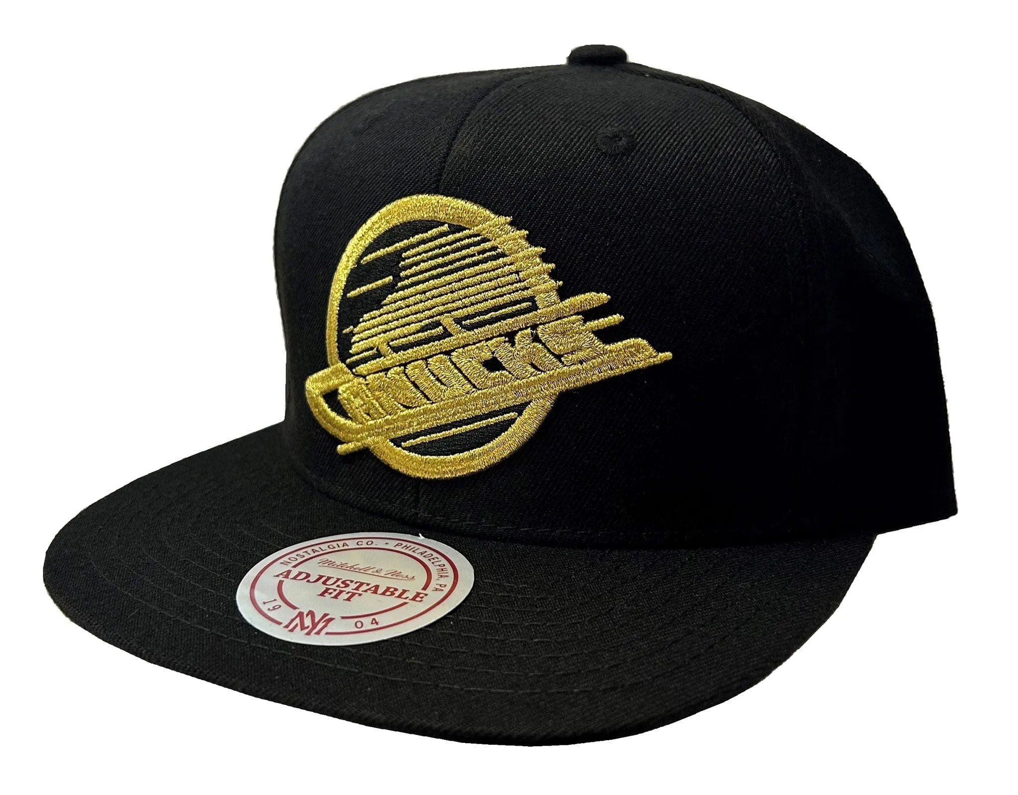M&N Golden Touch Hat - Vancouver Canucks Retro Skate