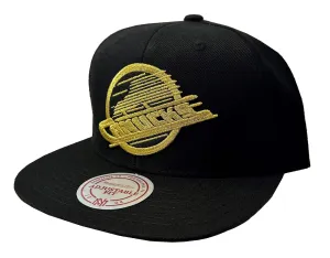 M&N Golden Touch Hat - Vancouver Canucks Retro Skate