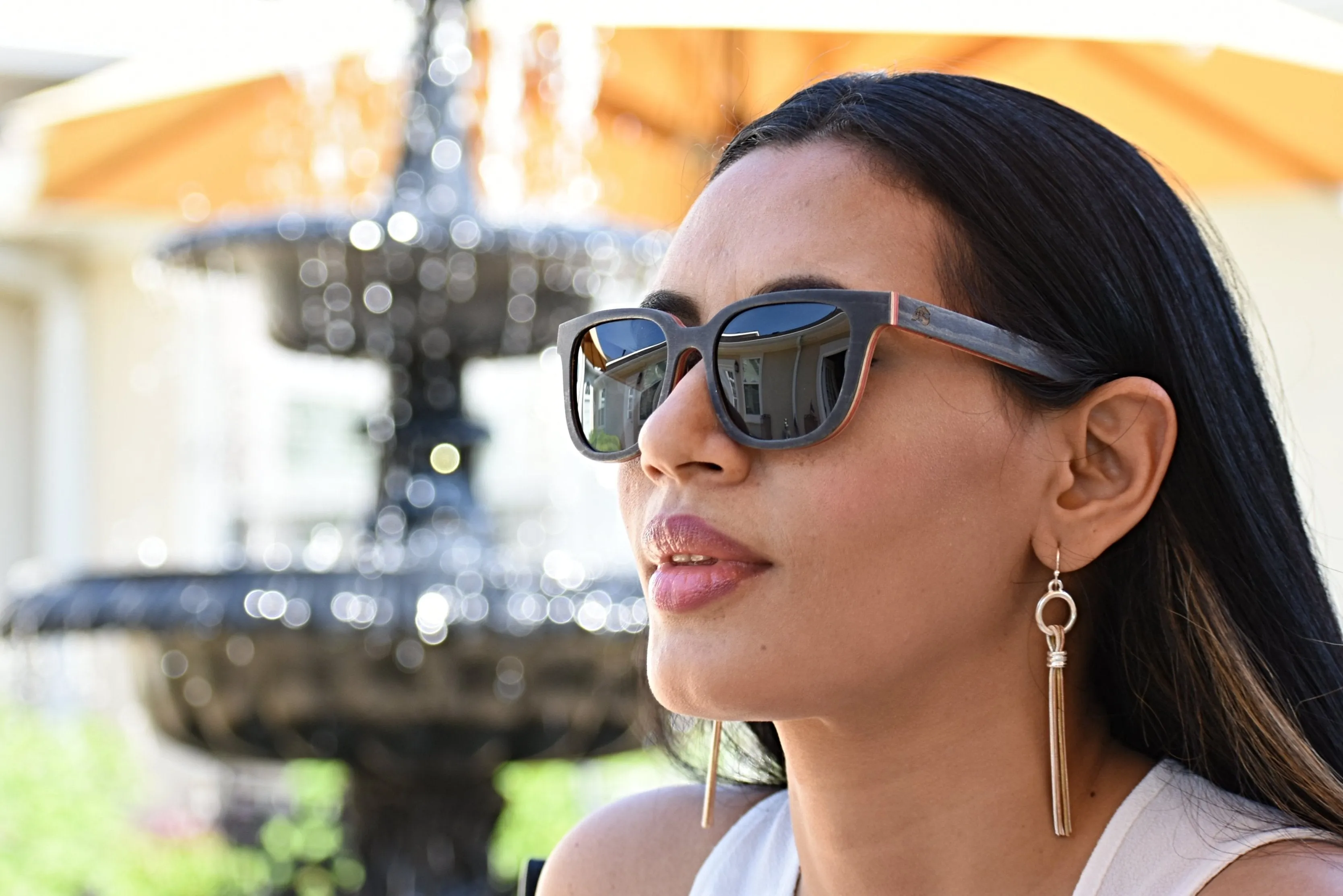 Maple Wood Skateboard Sunglassses - Skate