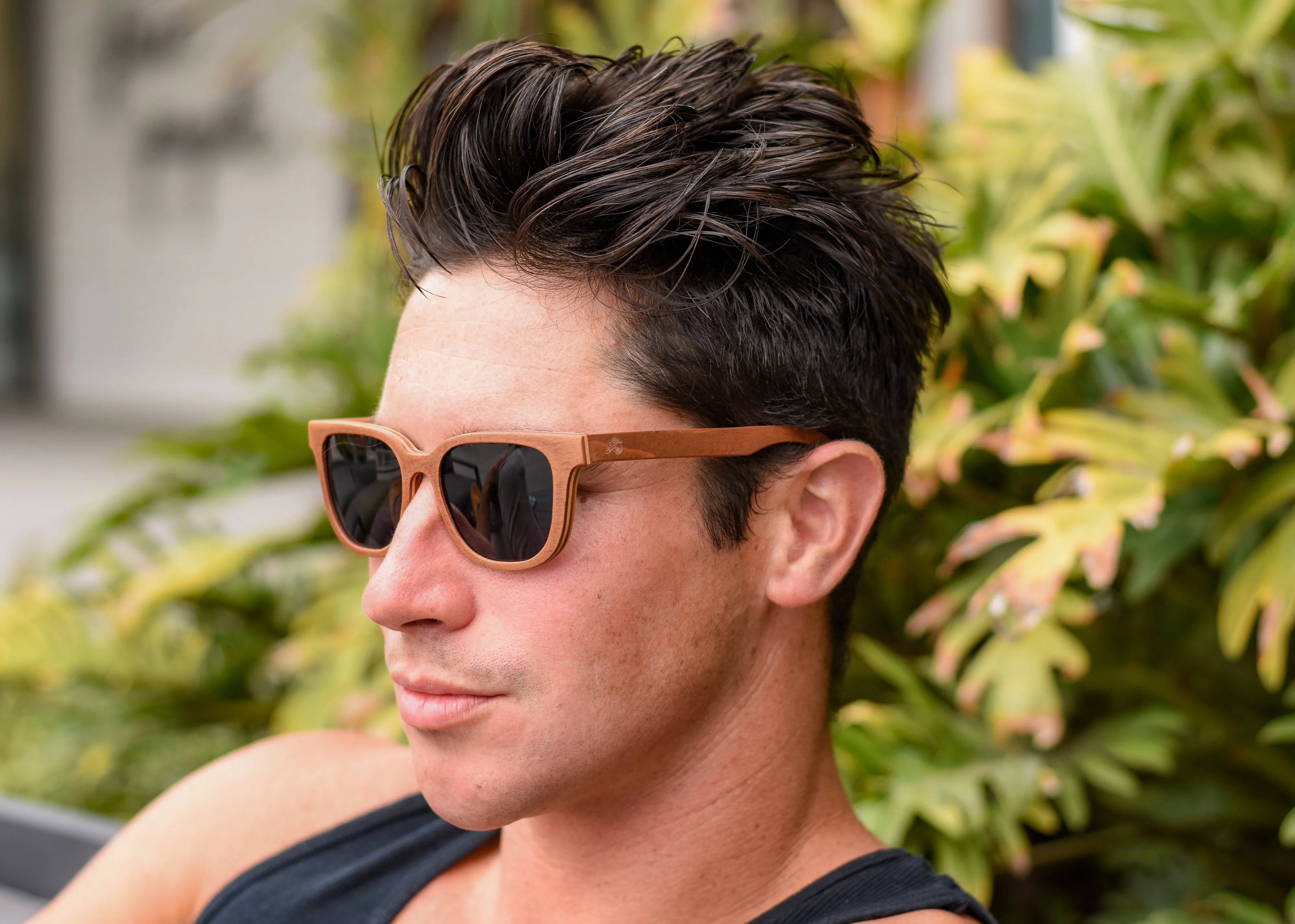 Maple Wood Skateboard Sunglassses - Skate