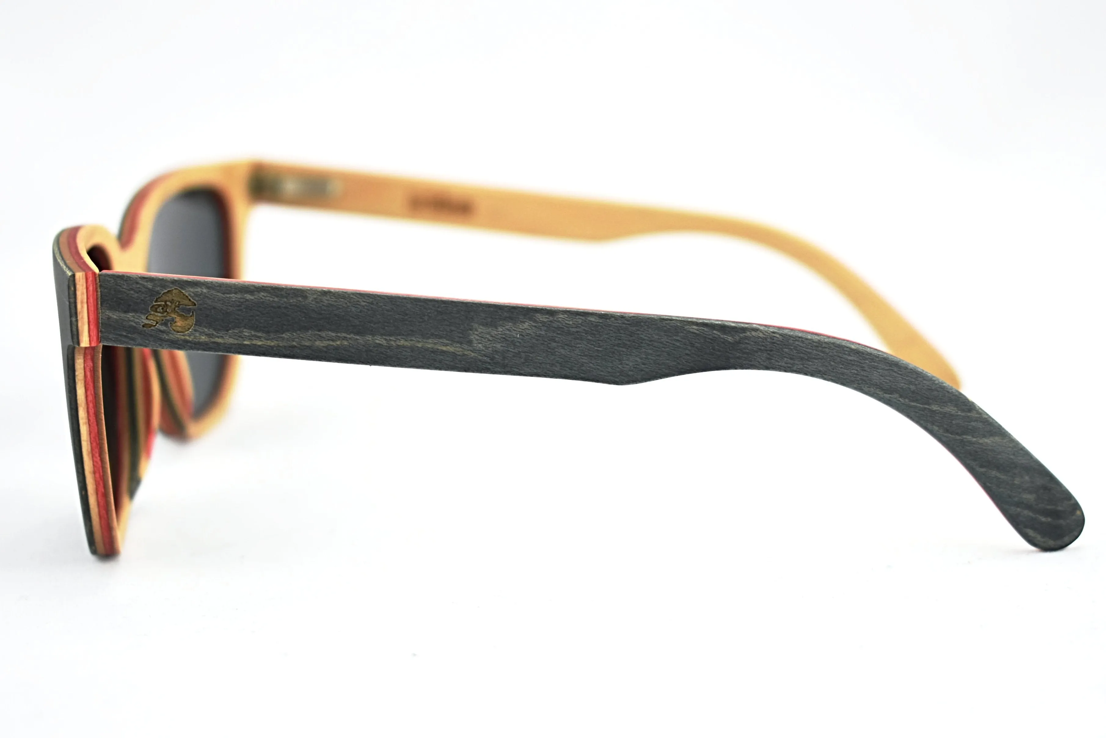Maple Wood Skateboard Sunglassses - Skate