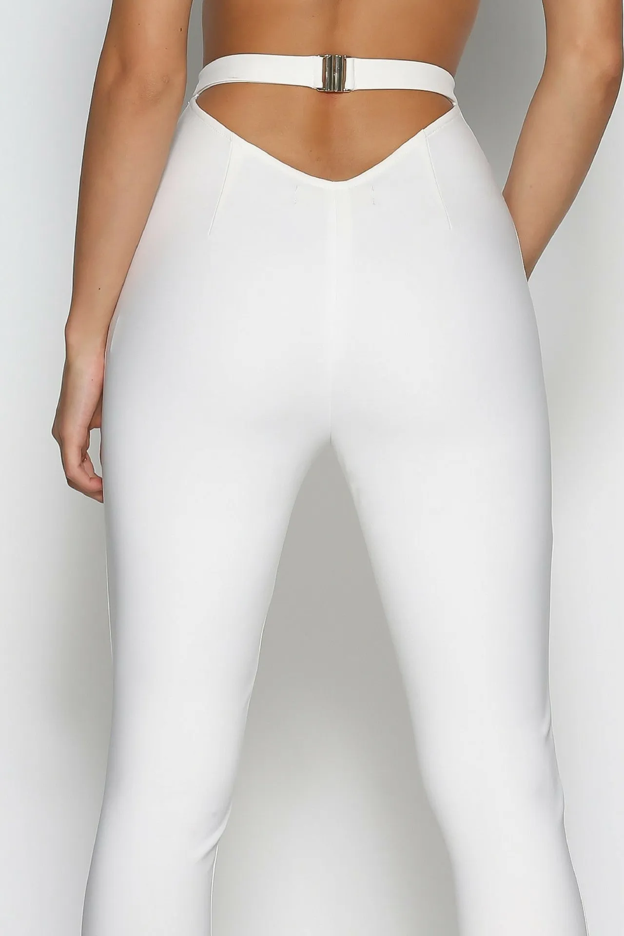 Marchesa Pants in White by Bad AF Fashion