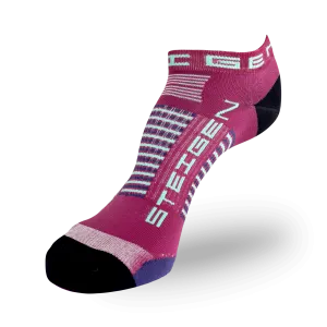Maroon Running Socks Zero Length